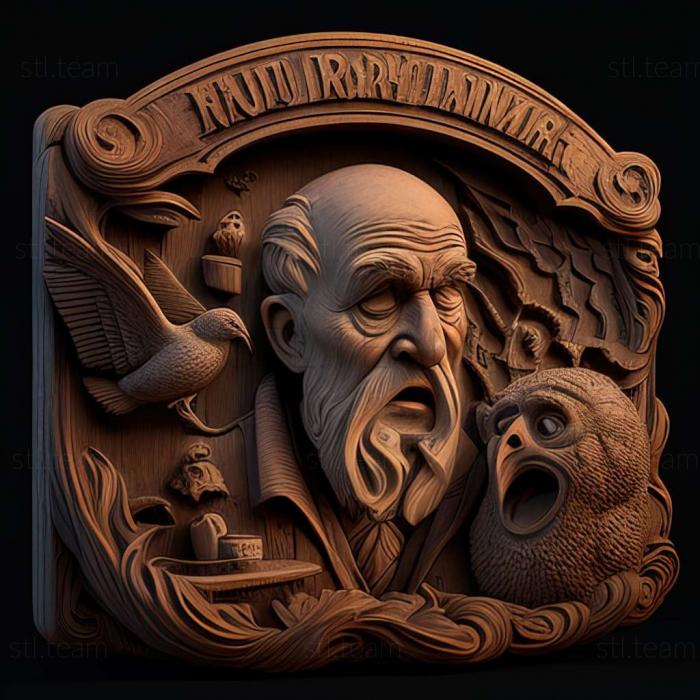 3D model A Series of Unfortunate Events game (STL)